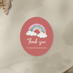 Oval Stickers